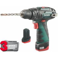 Шуруповёрт аккумуляторный ударный Metabo PowerMaxx SB